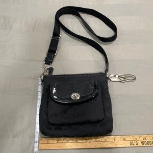Black COACH Crossbody